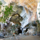 The exterior of the rock shelter site of Lapa do Santo in Brazil.